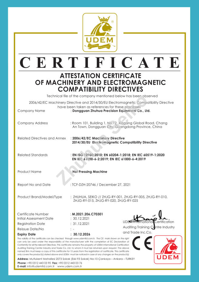 CE certificate